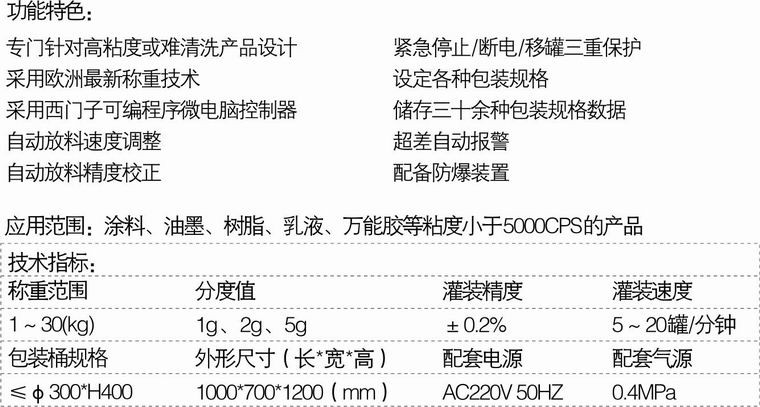 灌裝生產線,化工灌裝機,涂料灌裝機,自動灌注機,稱重灌裝機,防爆灌裝機