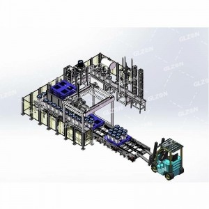 染料灌裝機,10KG上蓋分蓋灌裝機